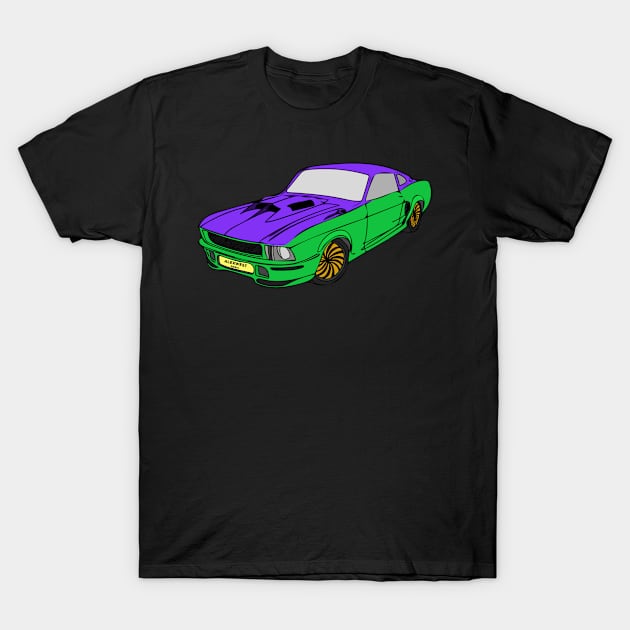 Vintage Race Car T-Shirt by alexwestshop